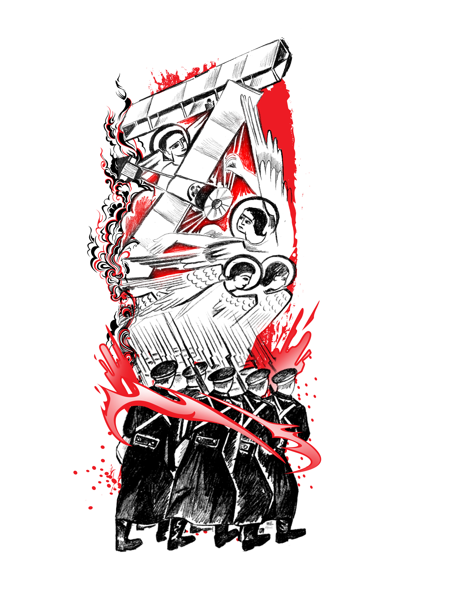 Tattoo-Design von Kiki Hermawan für Vamp Body Art LLC | Design #32124406