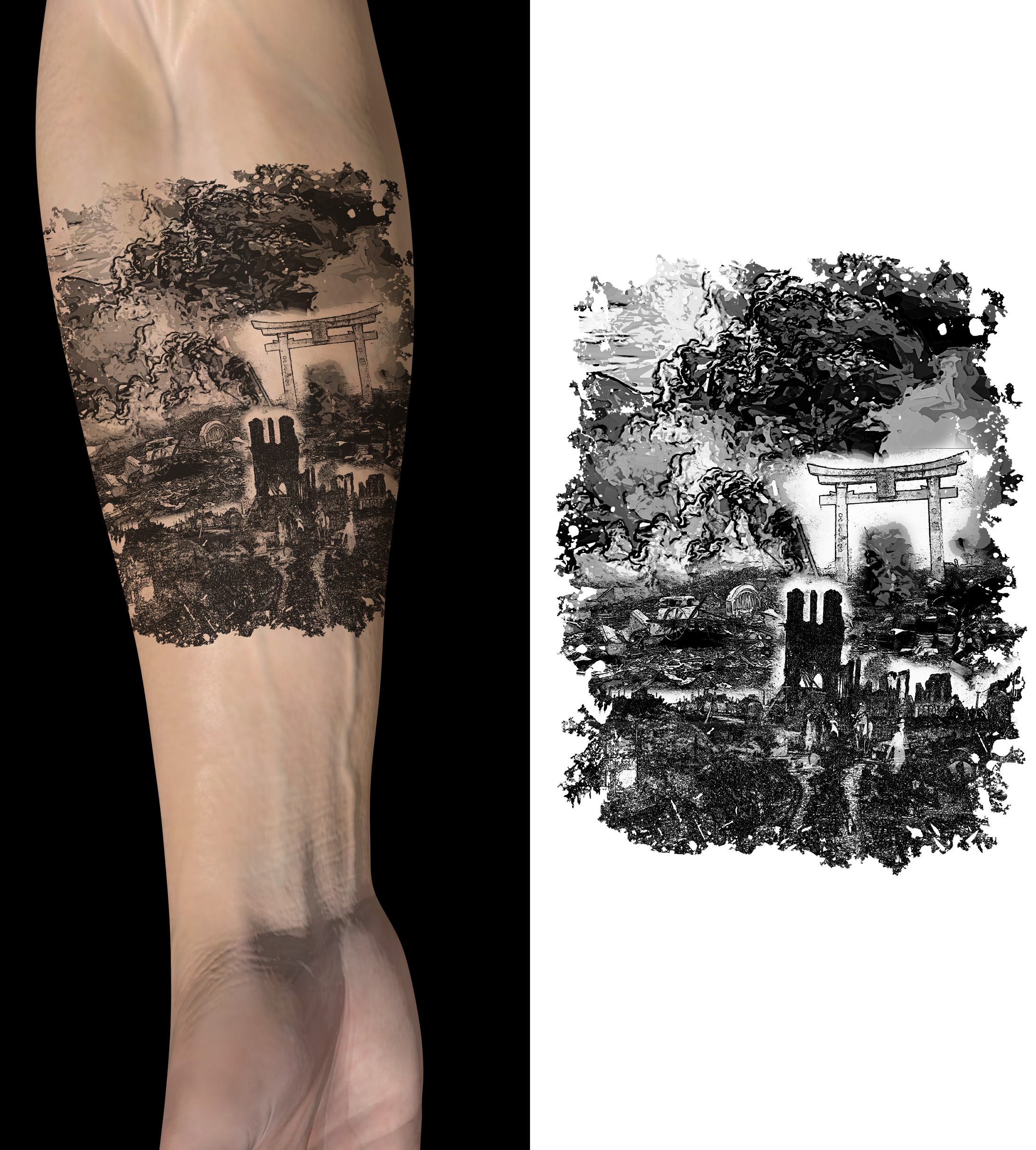 Design de Tatouage par Rickyy pour Vamp Body Art LLC | Design #32117246