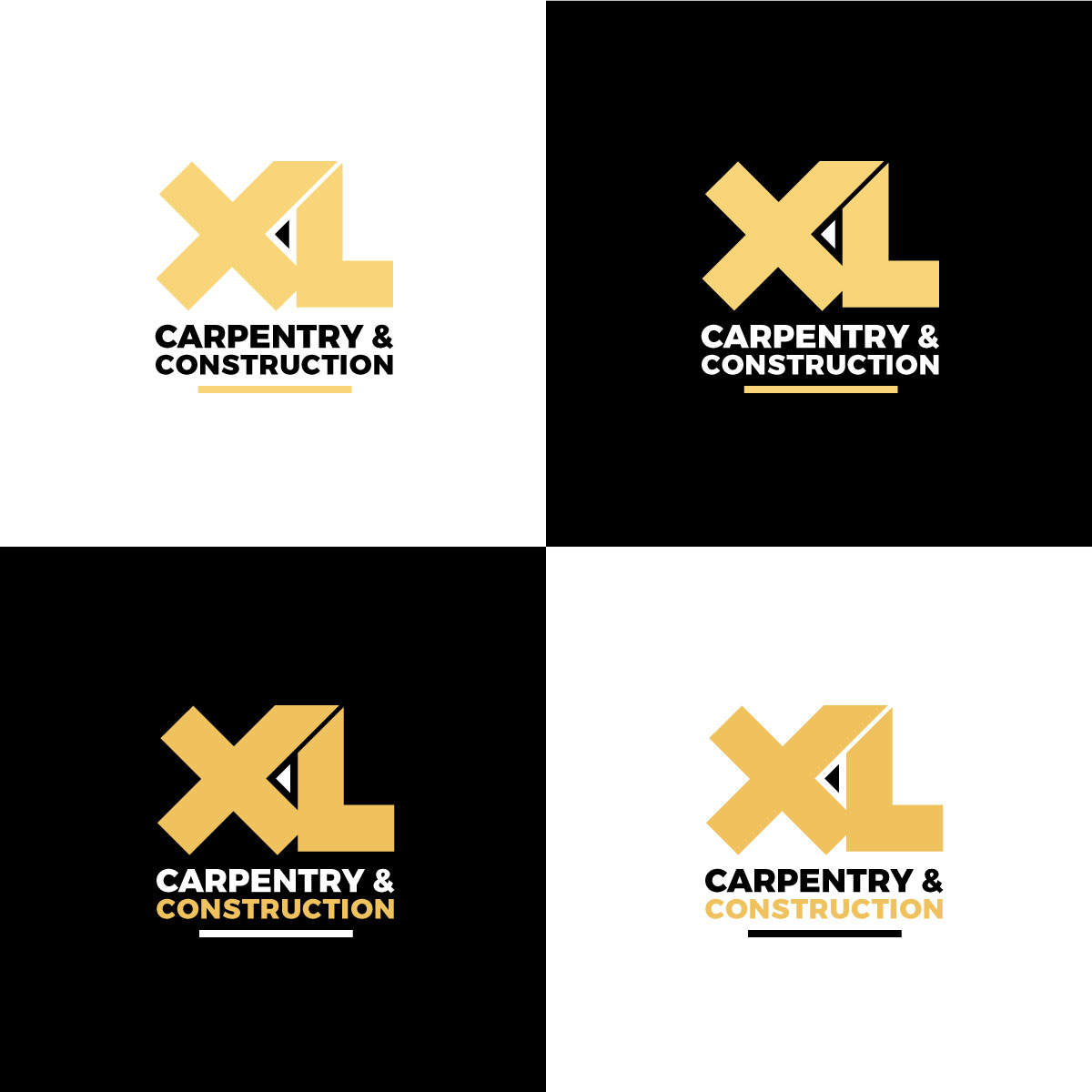 Logo Design by chris Ray for XL Carpentry & Construction PTY LTD | Design #32113954