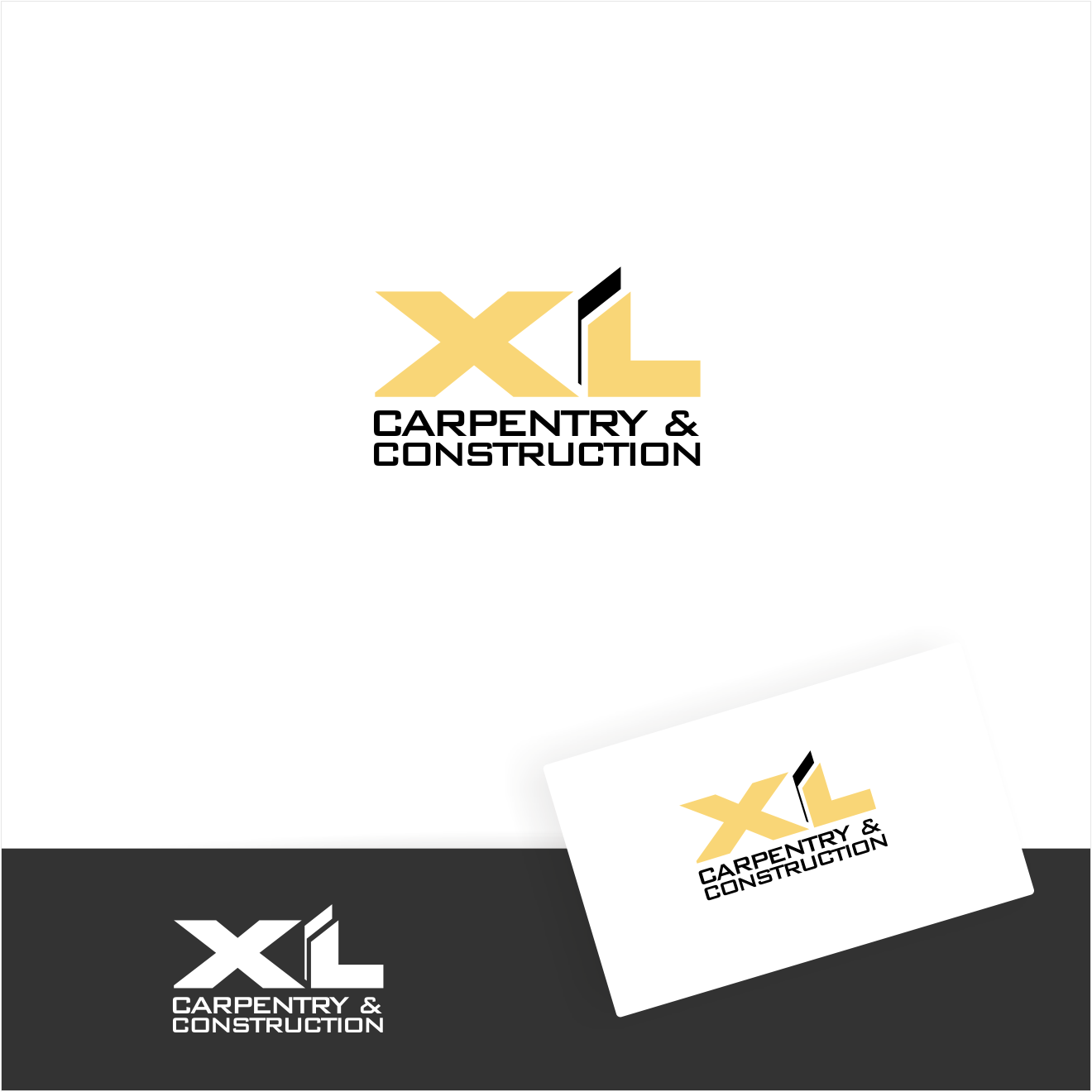Logo Design by Arham Hidayat for XL Carpentry & Construction PTY LTD | Design #32115061