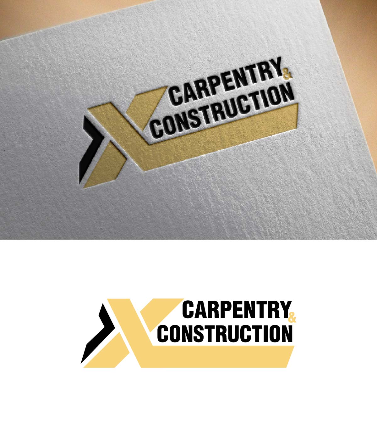 Logo Design by fly  design for XL Carpentry & Construction PTY LTD | Design #32115952
