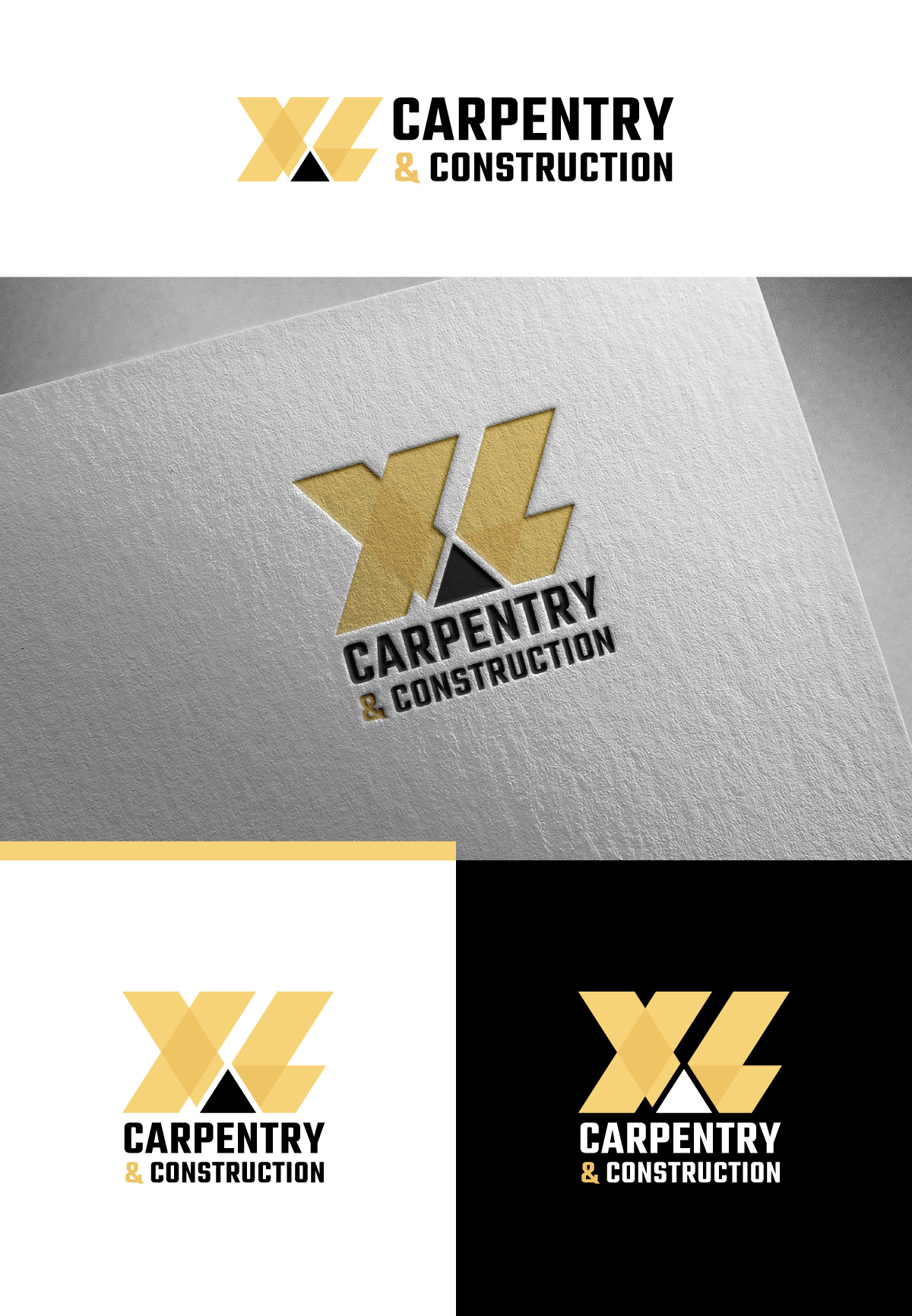 Logo Design by creativepix for XL Carpentry & Construction PTY LTD | Design #32115086
