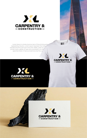 Logo Design by SigmaStudio for XL Carpentry & Construction PTY LTD | Design: #32114134