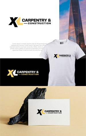 Logo Design by SigmaStudio for XL Carpentry & Construction PTY LTD | Design: #32114135