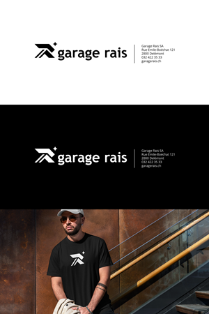 Diseño de Logo por sabina aiko para Garage Rais SA | Diseño: #32119824