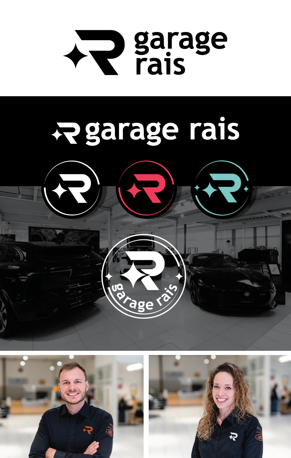 Logo Design by Serafinloremipsum for Garage Rais SA | Design #32118679