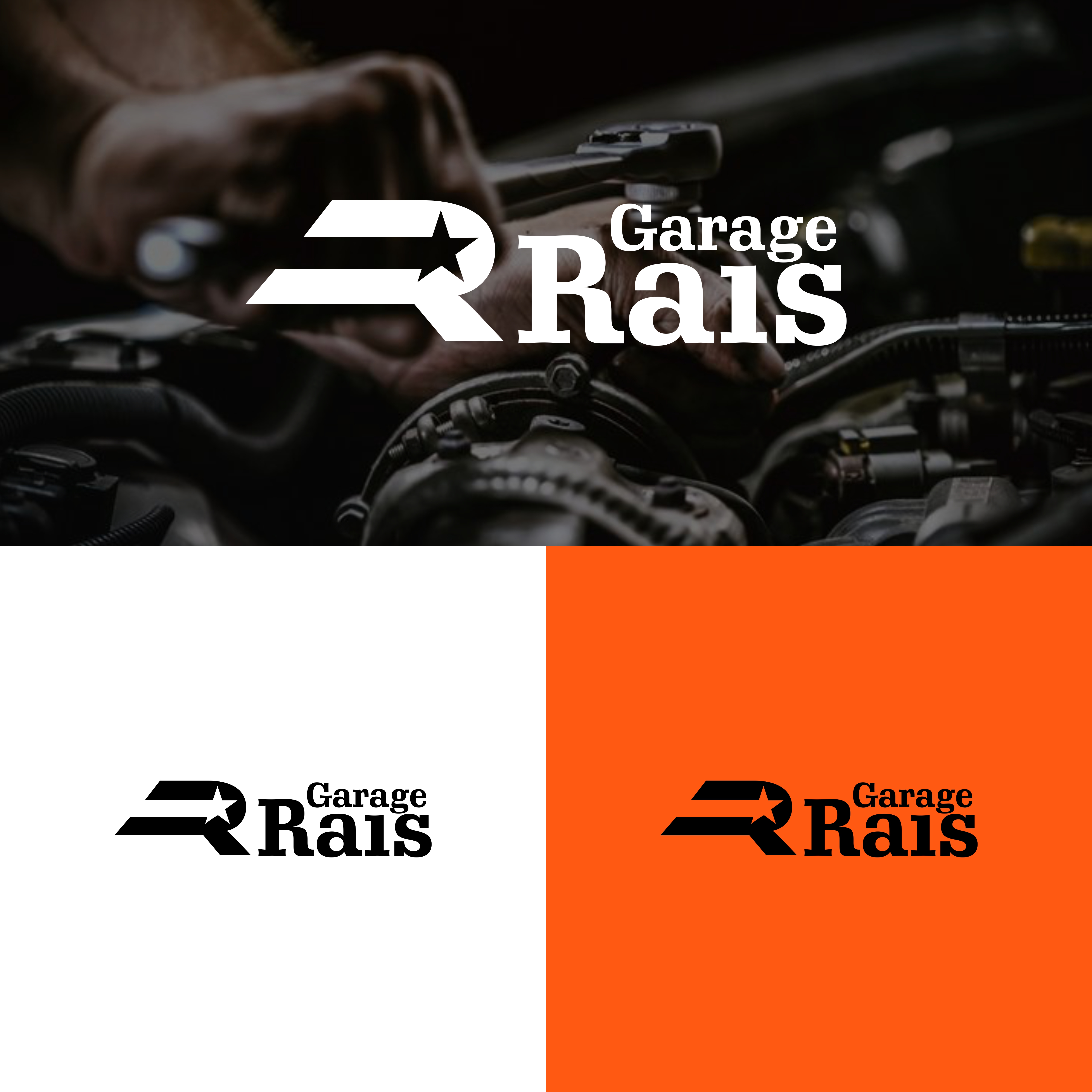 Diseño de Logo por MooezaStudio para Garage Rais SA | Diseño #32121056