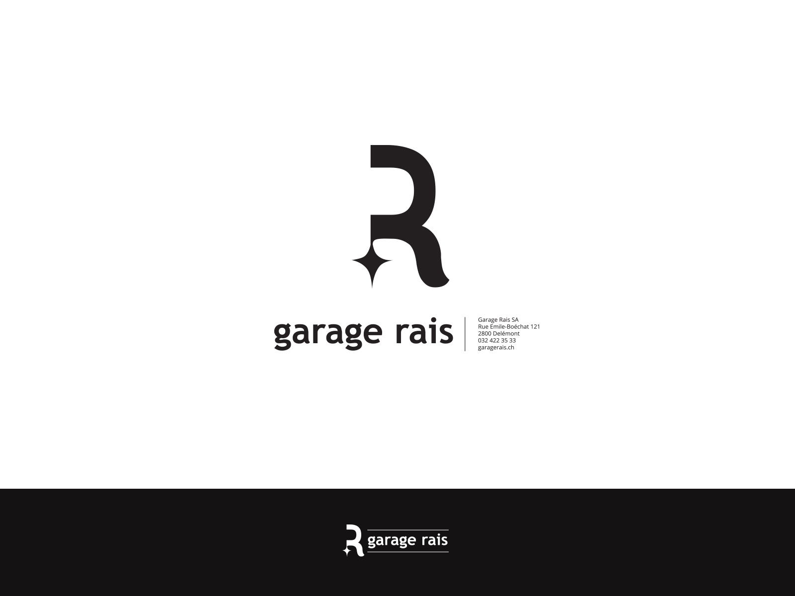 Logo Design by MNM for Garage Rais SA | Design #32118727
