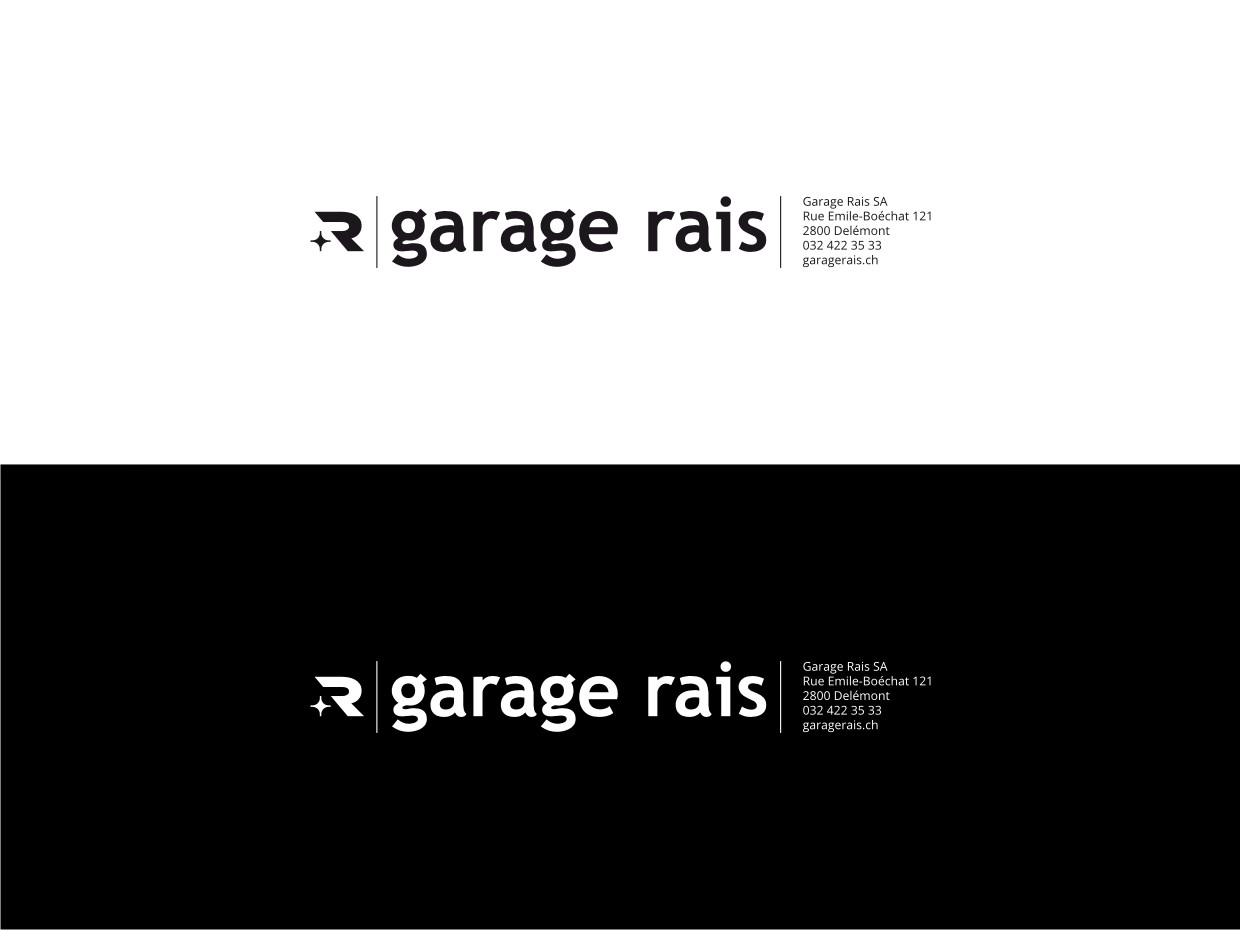 Logo Design by Atvento Graphics for Garage Rais SA | Design #32116117