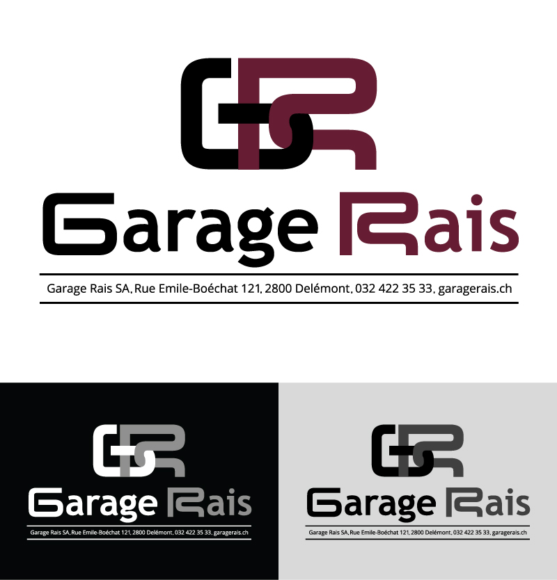 Logo Design by NetSpidy for Garage Rais SA | Design #32116453