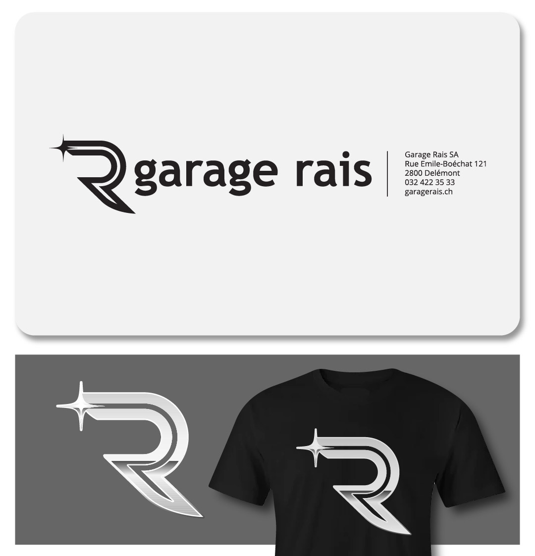 Diseño de Logo por SunuAji_DC para Garage Rais SA | Diseño #32116343