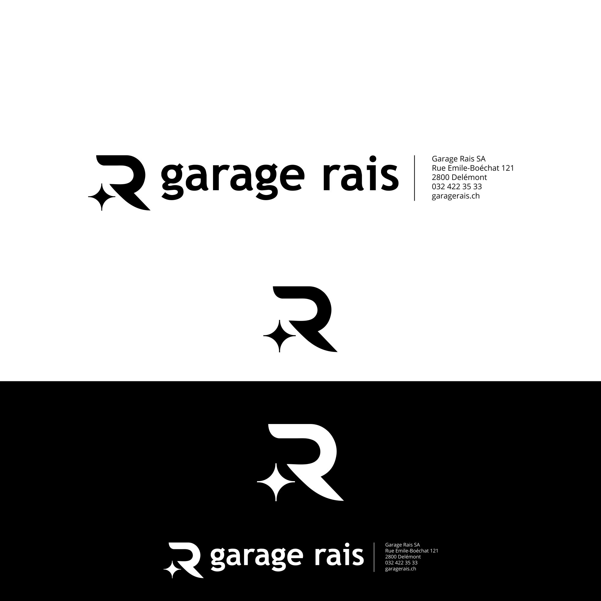 Diseño de Logo por agustian spades para Garage Rais SA | Diseño #32120656