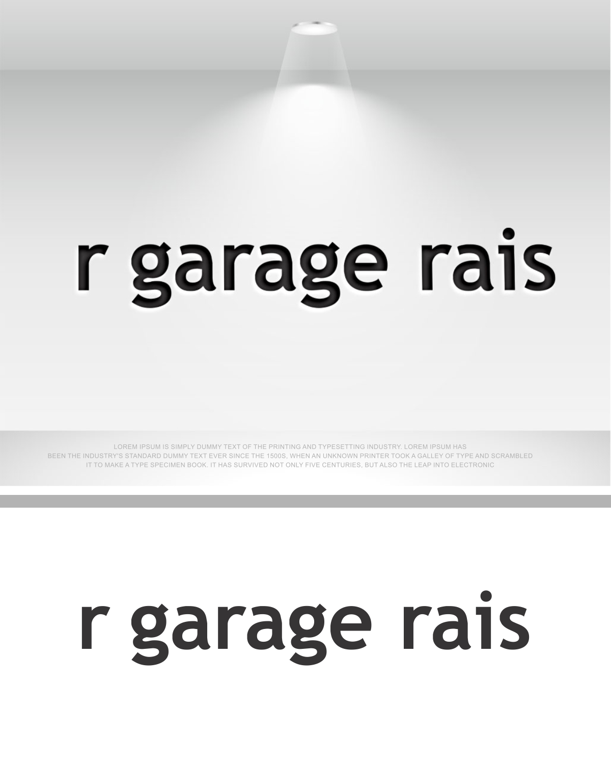 Logo Design by fly  design for Garage Rais SA | Design #32121793