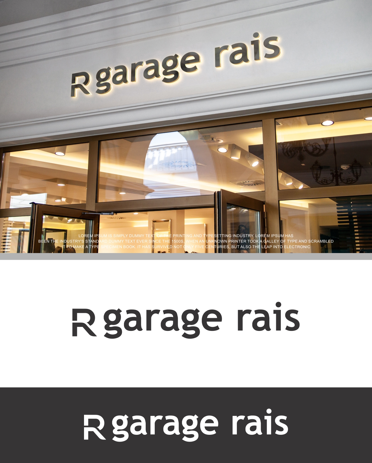 Logo Design by fly  design for Garage Rais SA | Design #32121794