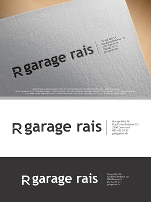 Logo Design by fly  design for Garage Rais SA | Design: #32121795