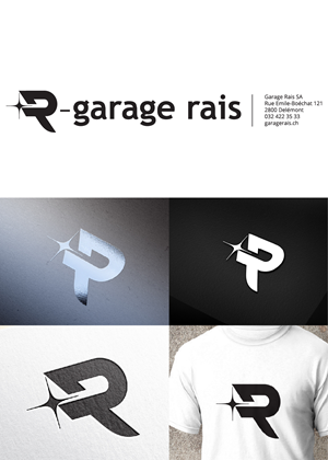 Design de Logo par Soul Light pour Garage Rais SA | Design : #32116527