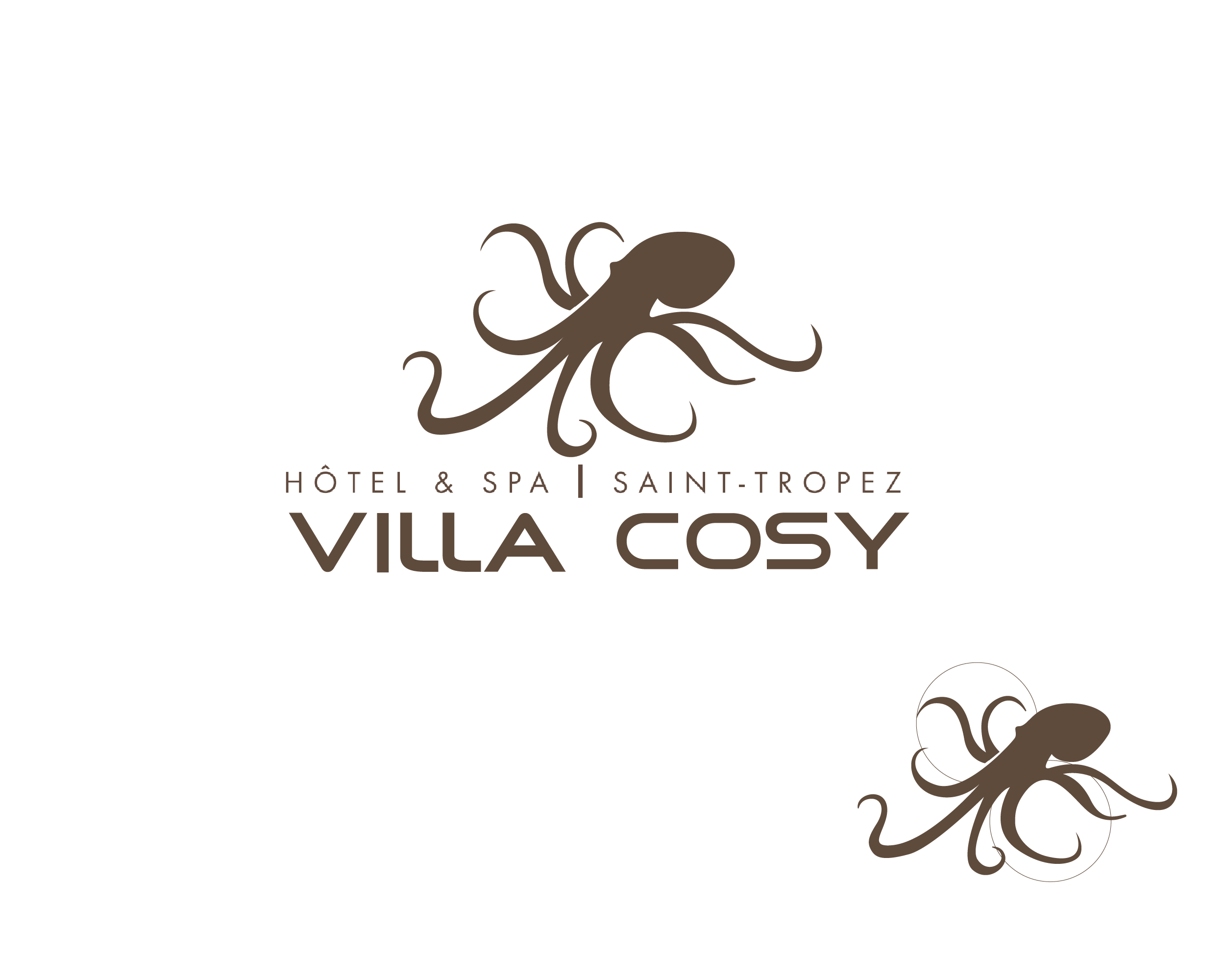 Logo Design by renderman for Villa Cosy, hotel & spa | Design #32169168