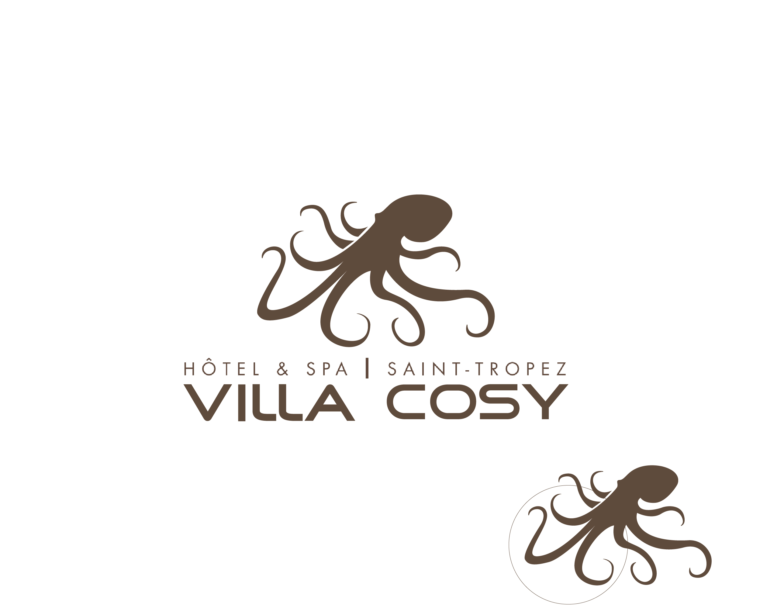 Logo Design by renderman for Villa Cosy, hotel & spa | Design #32169170