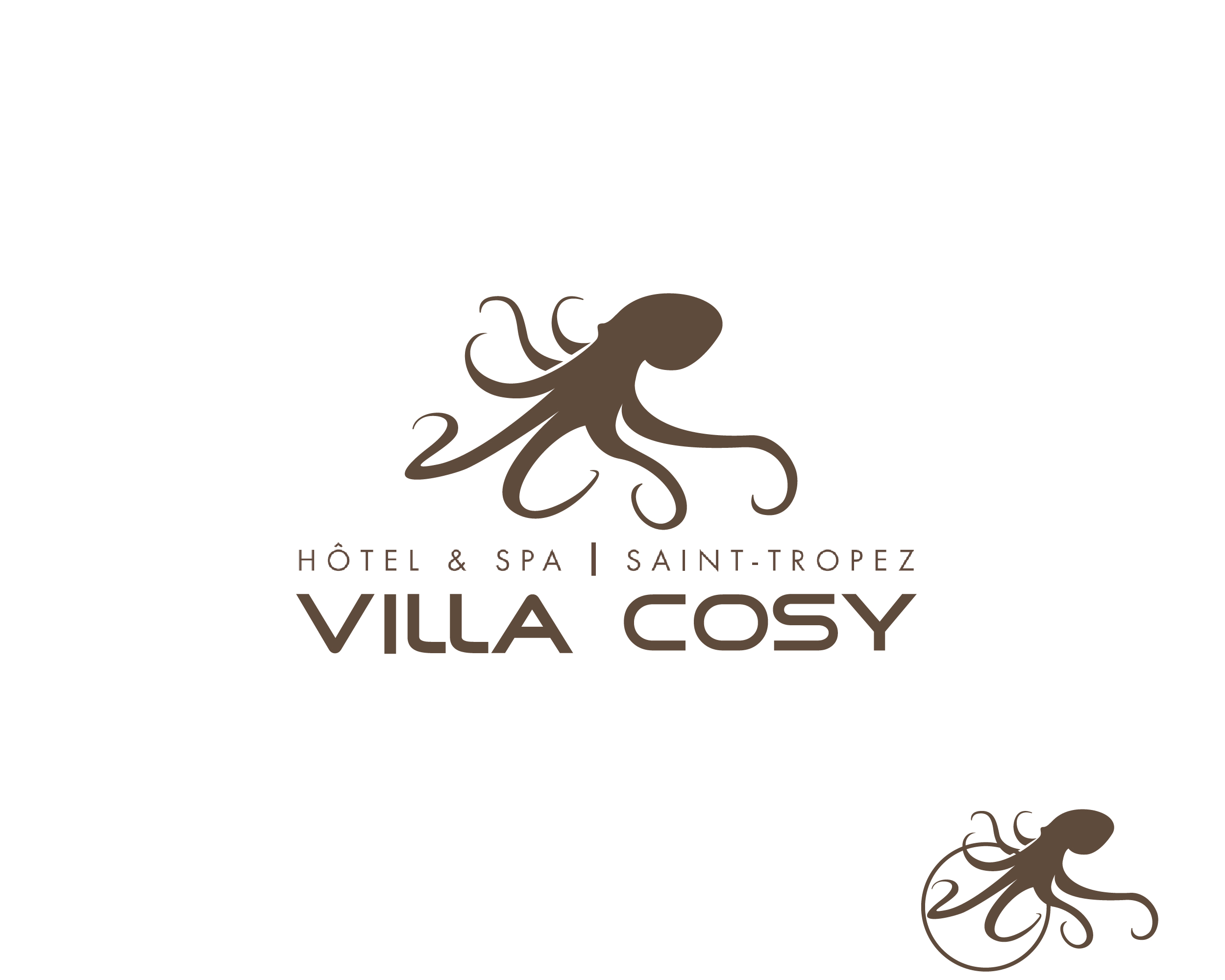 Logo-Design von renderman für Villa Cosy, hotel & spa | Design #32169171