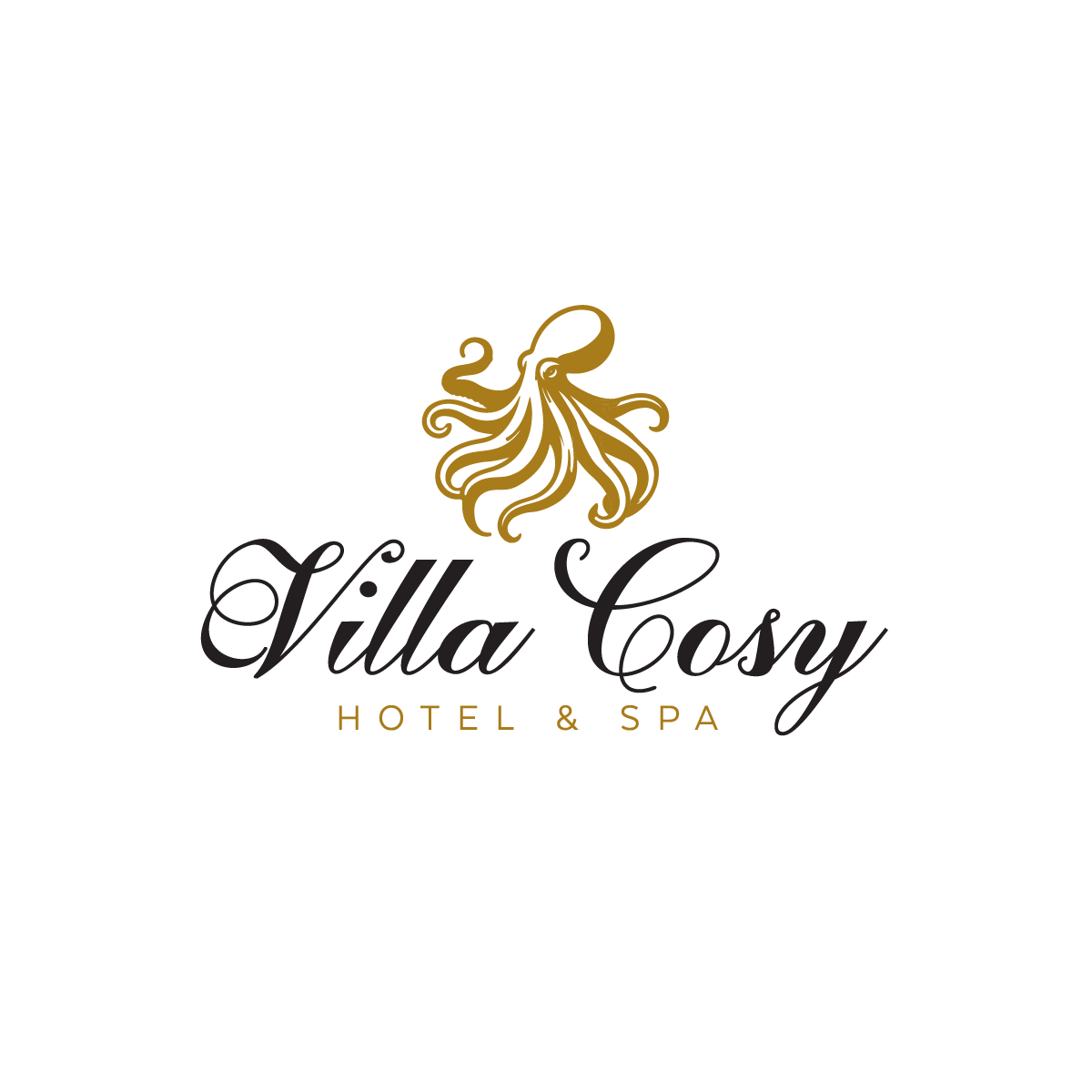 Logo Design by Elrich for Villa Cosy, hotel & spa | Design #32130243