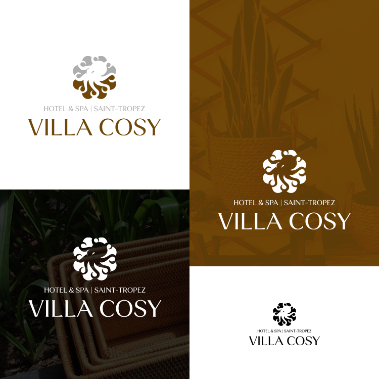 Logo Design by Anhlee for Villa Cosy, hotel & spa | Design #32134078