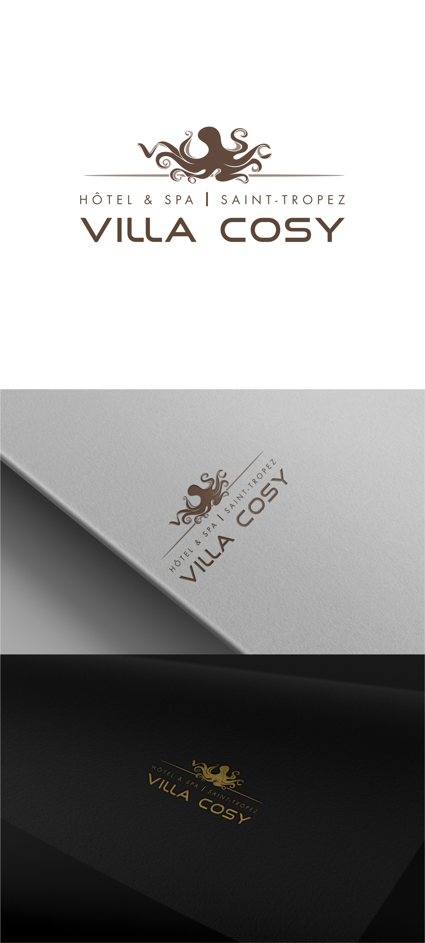 Logo Design by *mary for Villa Cosy, hotel & spa | Design #32152837