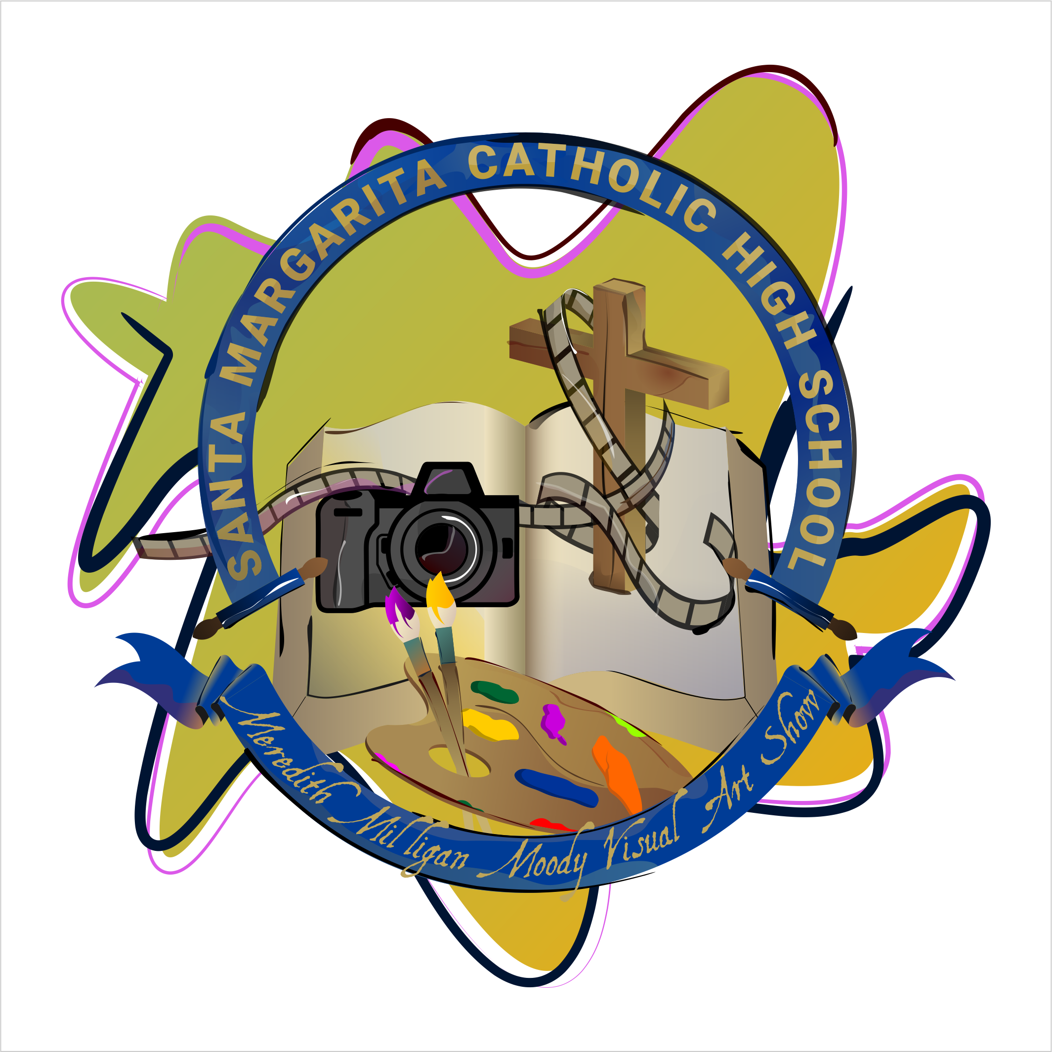 Logo Design by 81y179 for Santa Margarita Catholic High School | Design #32190487