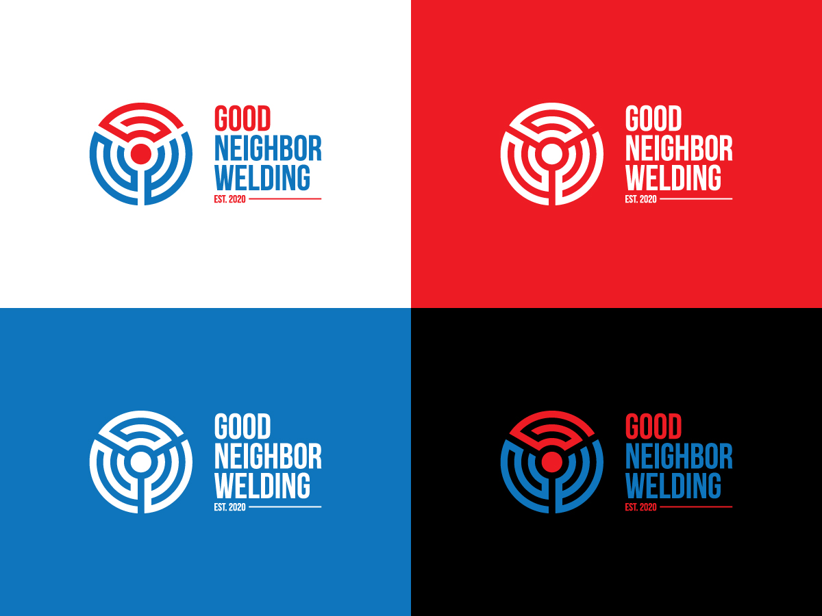 Logo Design by 439 Creations for Good Neighbor Welding LLC | Design #32120904