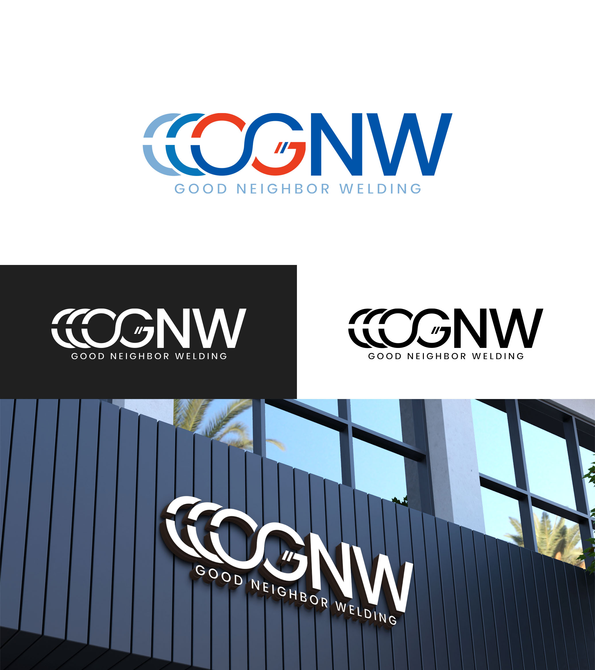 Logo Design by Design Athics for Good Neighbor Welding LLC | Design #32124111