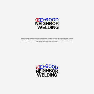 Logo Design by Adnan Bhatti for Good Neighbor Welding LLC | Design: #32166932