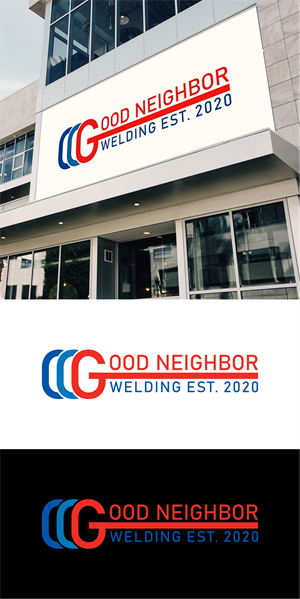 Logo Design by sukiwen for Good Neighbor Welding LLC | Design: #32118194