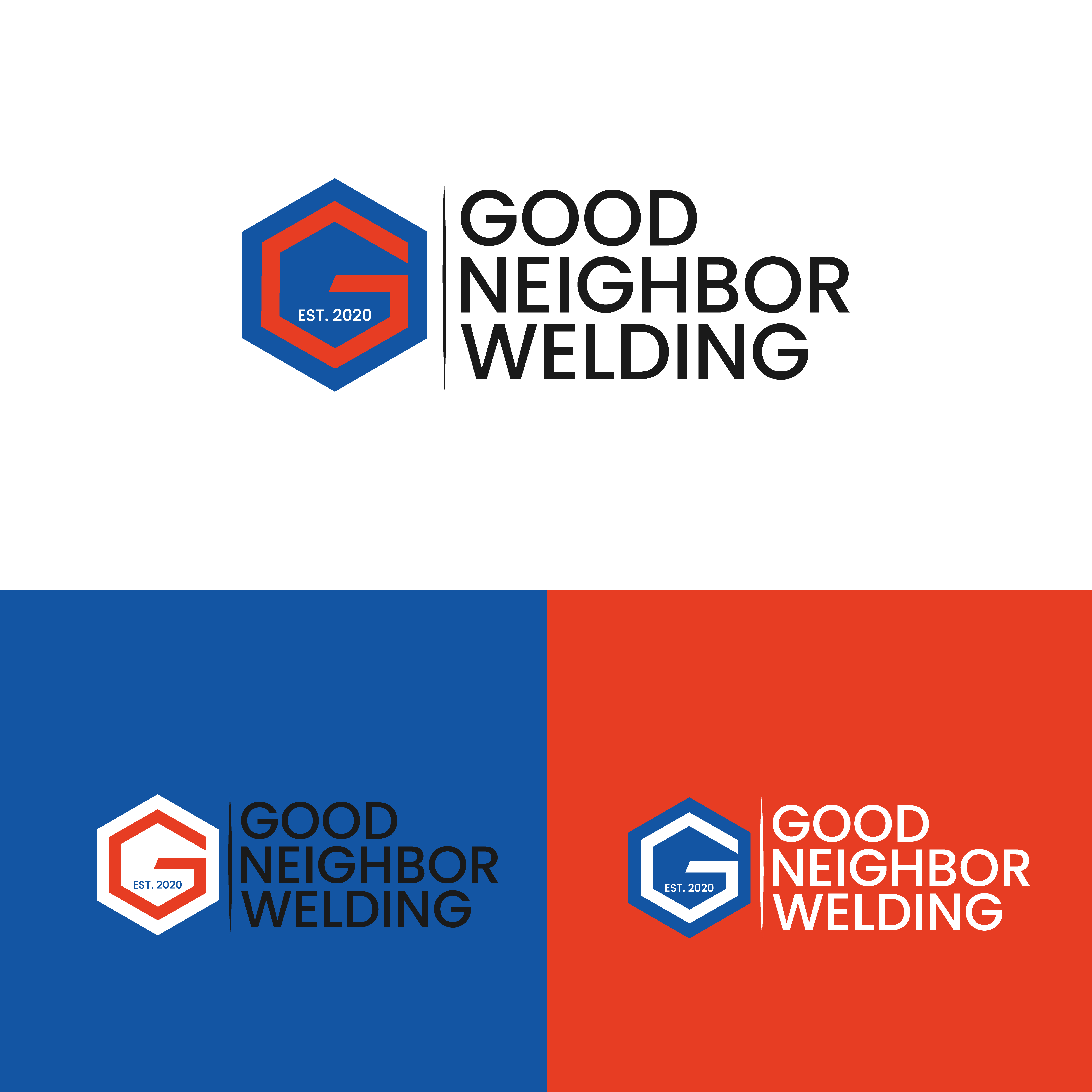 Logo Design by khadiga90 for Good Neighbor Welding LLC | Design #32120242