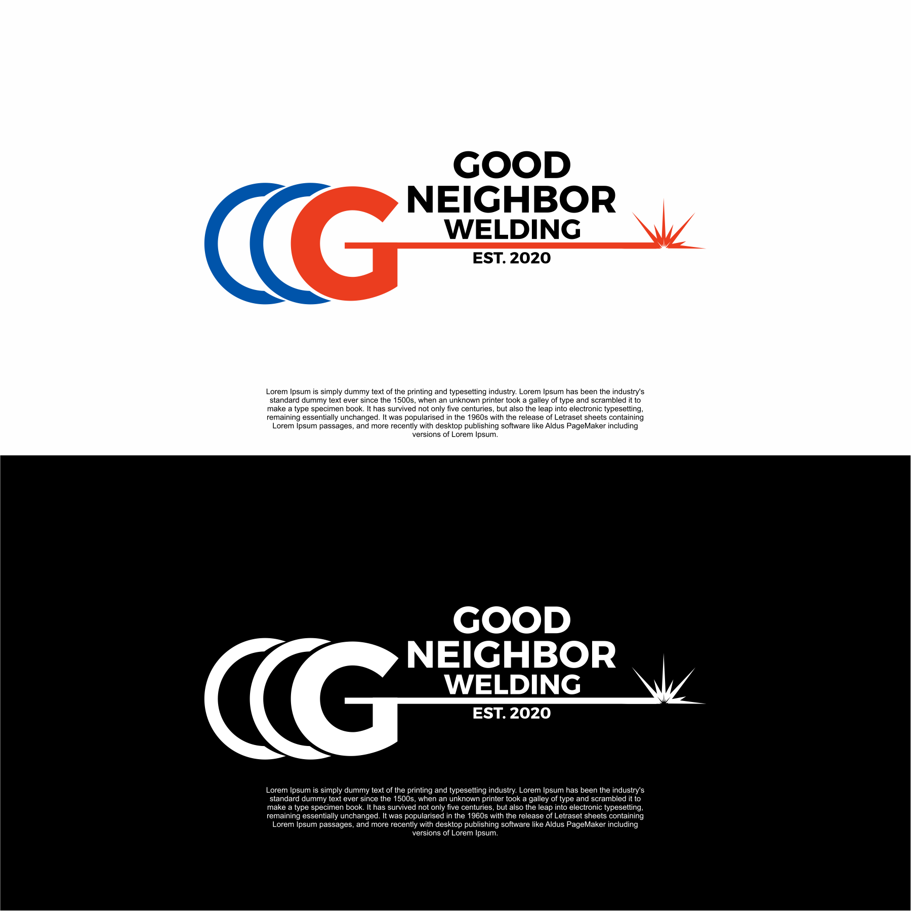 Logo Design by diego costa for Good Neighbor Welding LLC | Design #32119660