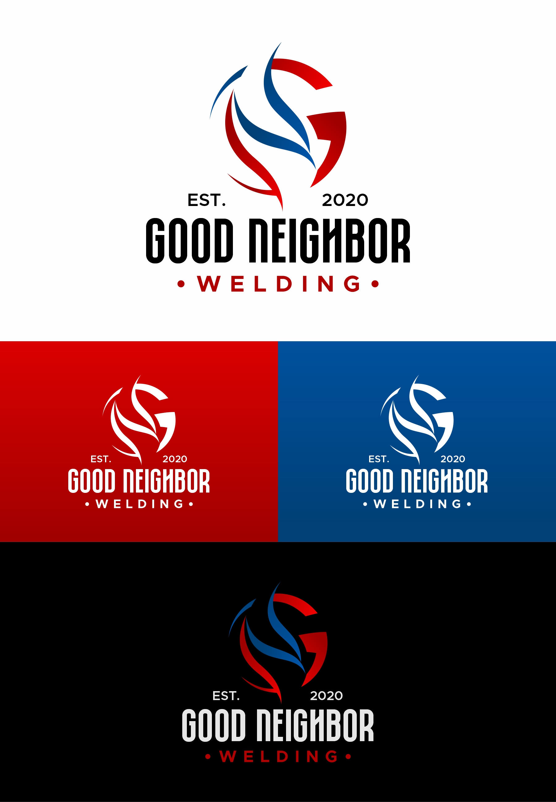 Logo Design by debdesign for Good Neighbor Welding LLC | Design #32122515