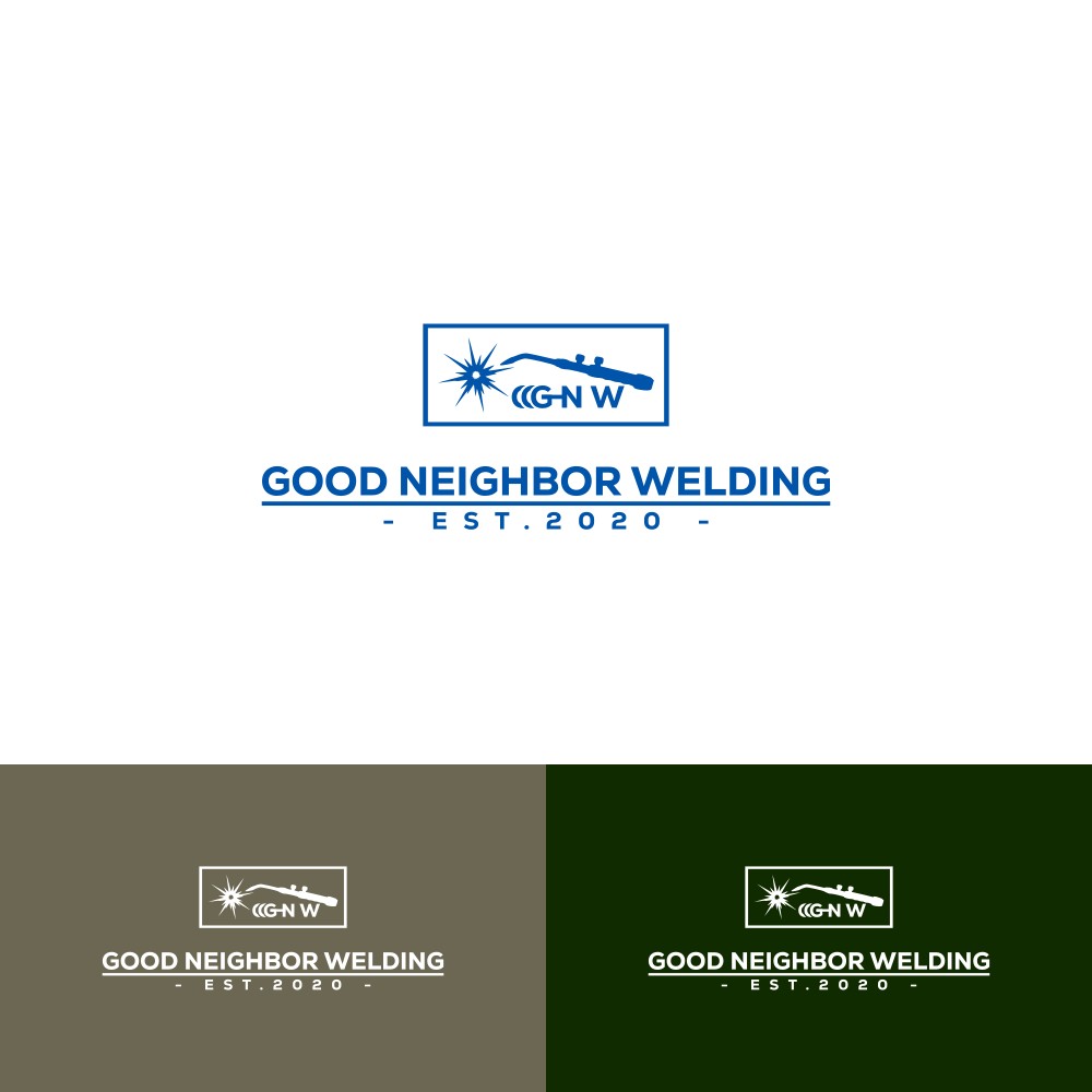 Logo-Design von alitjuara für Good Neighbor Welding LLC | Design #32144802
