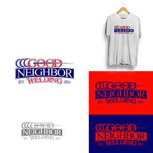 Logo Design by Khadeeja Designs for Good Neighbor Welding LLC | Design: #32124720