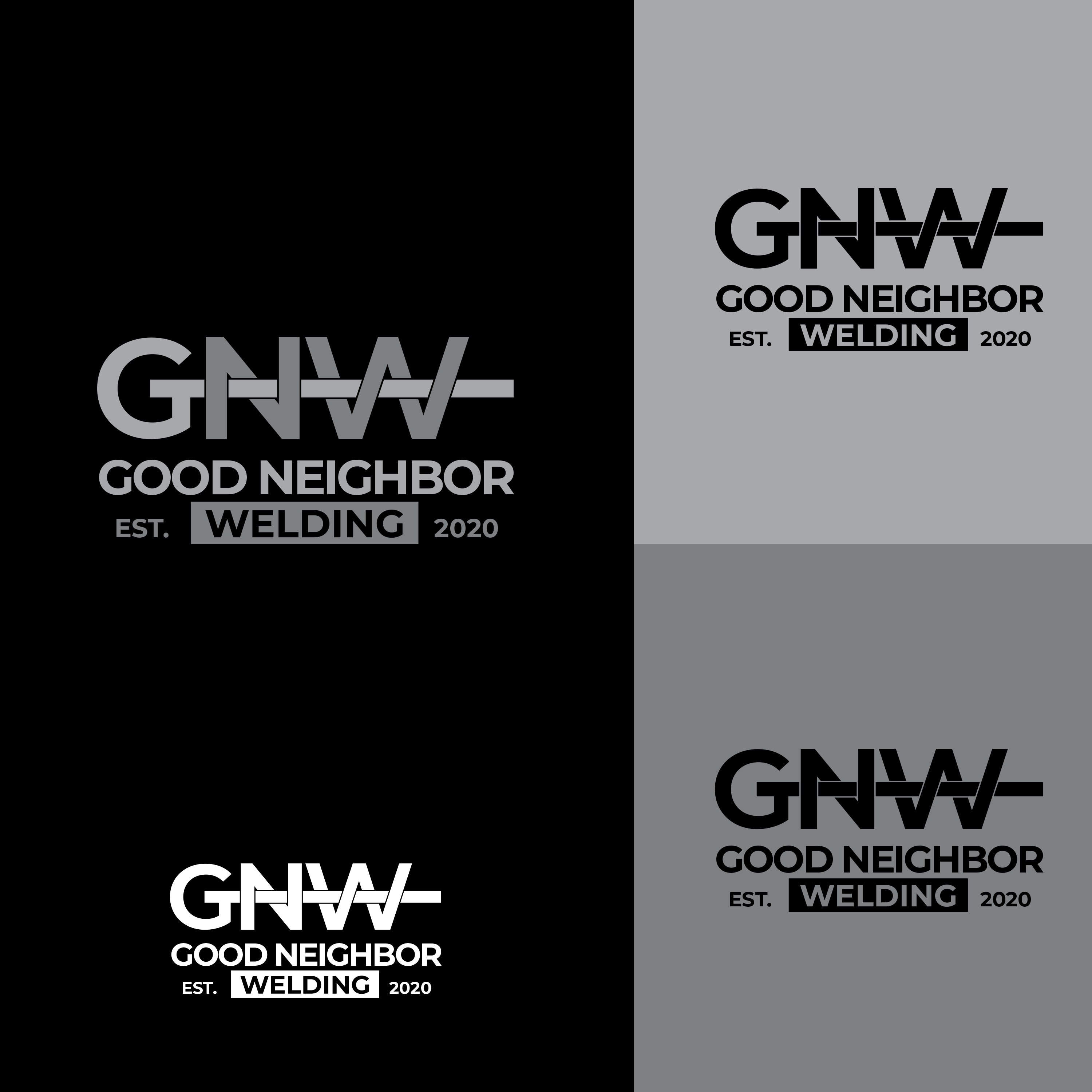 Logo Design by Khadeeja Designs for Good Neighbor Welding LLC | Design #32143884