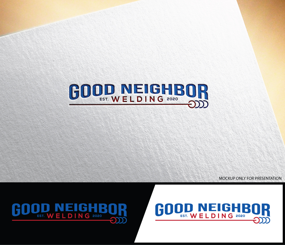 Logo Design by RedMyDC for Good Neighbor Welding LLC | Design #32126150