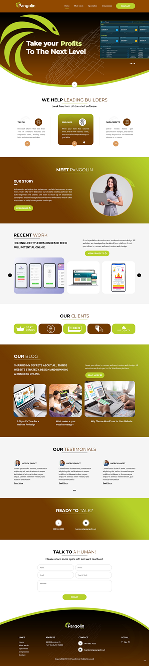 Wix Design by pb for this project | Design: #32123377