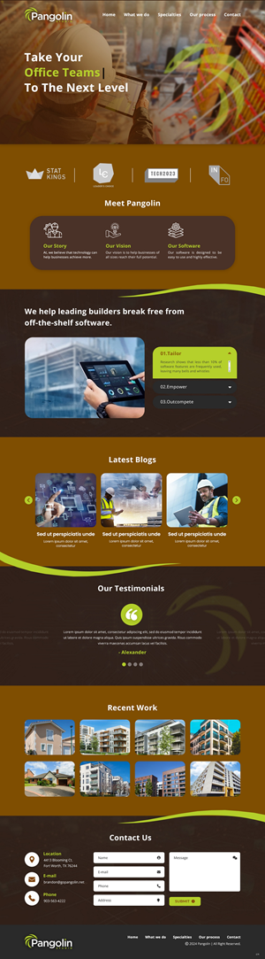 Wix Design by pb for this project | Design: #32151318