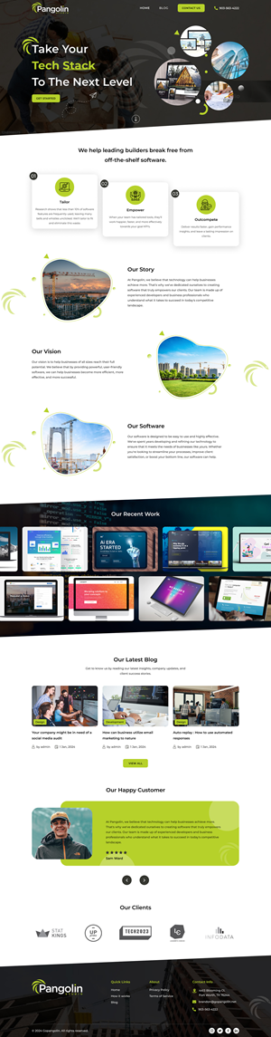 Wix Design by Sbss for this project | Design: #32138342