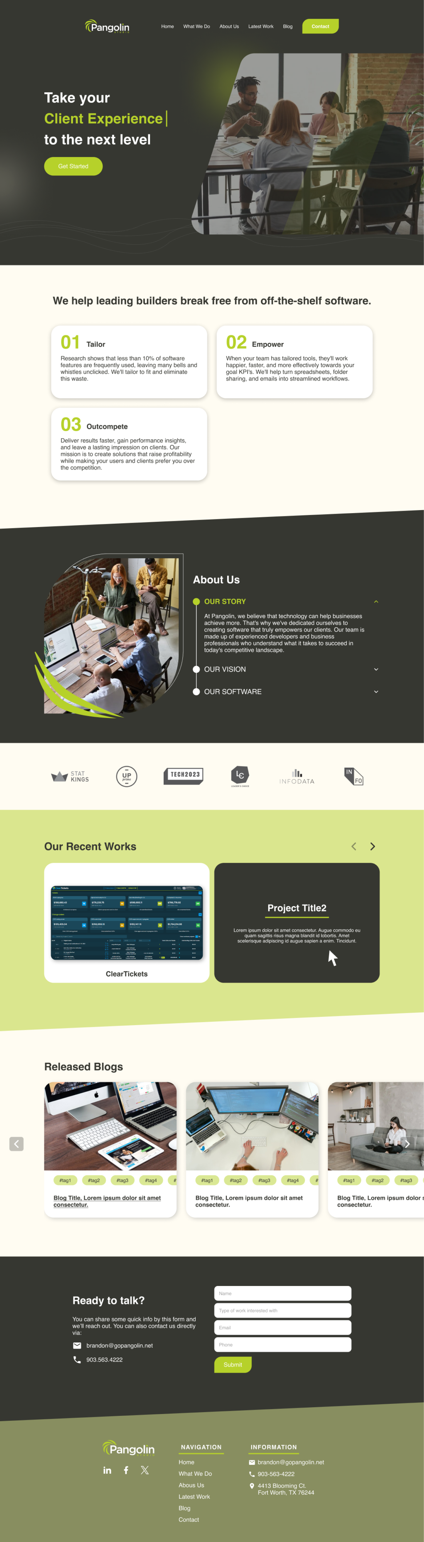 Wix Design by Taufik H for this project | Design #32150941