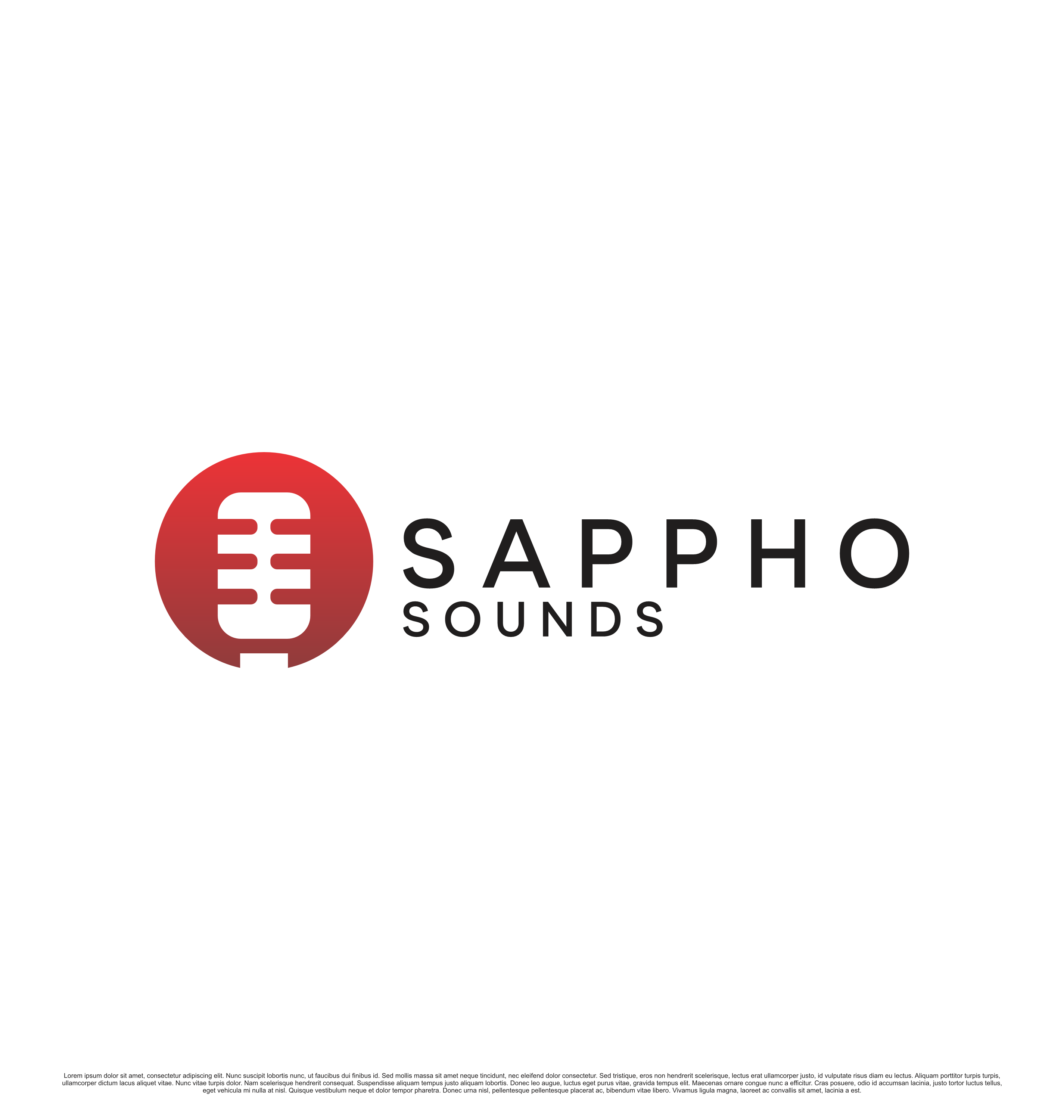 Logo Design by saesean for Sappho Sounds | Design #32121311