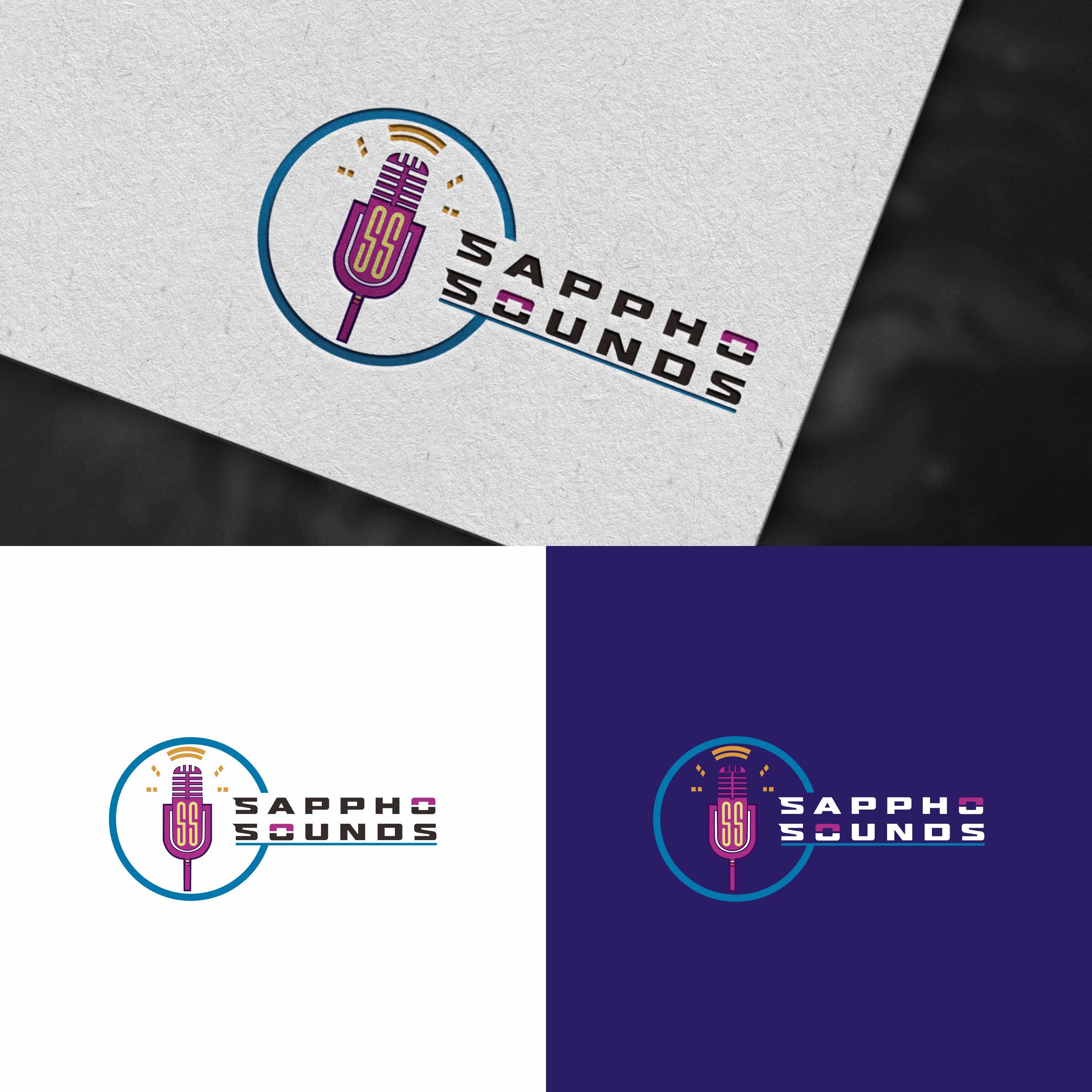 Logo Design by arillingga for Sappho Sounds | Design #32128932