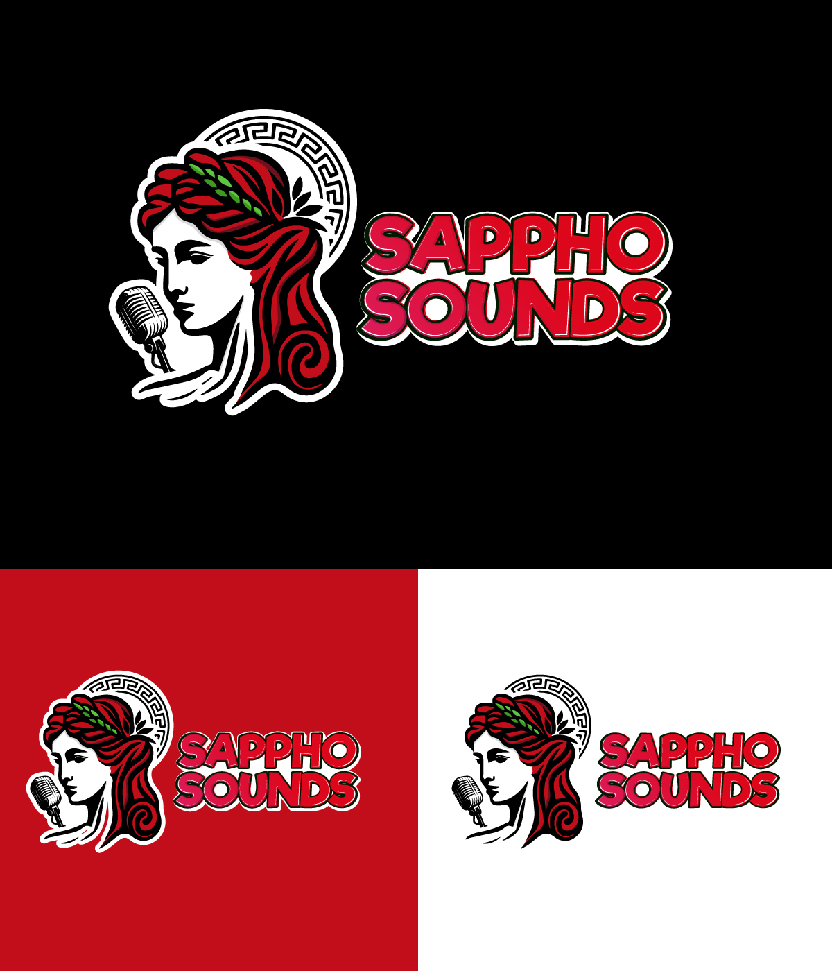Logo Design by Doctor Brand for Sappho Sounds | Design #32129753