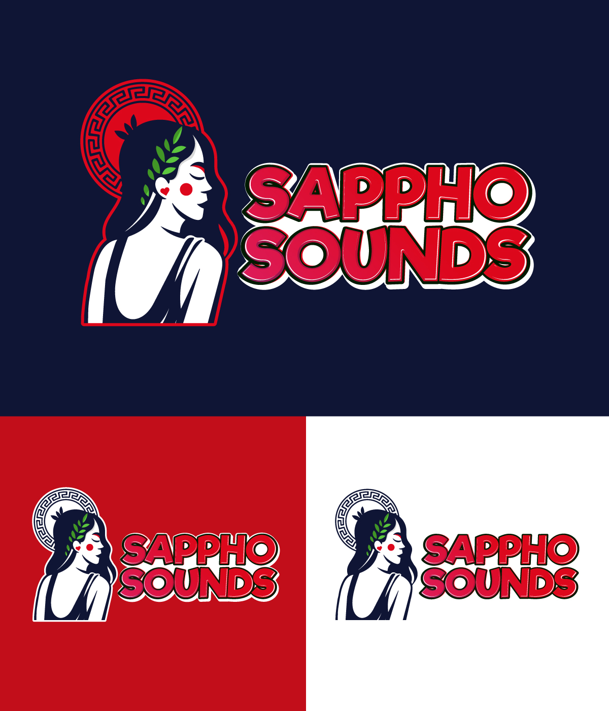 Logo Design by Doctor Brand for Sappho Sounds | Design #32129754