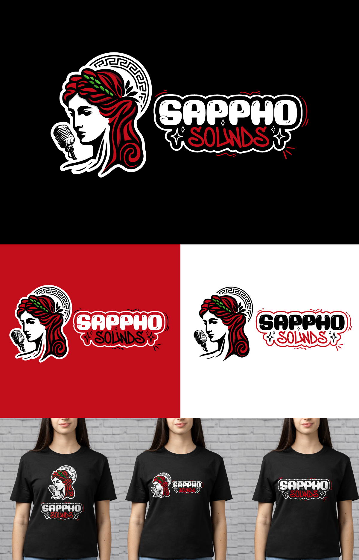Logo-Design von Doctor Brand für Sappho Sounds | Design #32134340