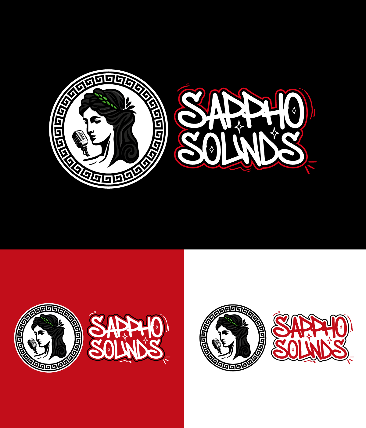 Logo Design by Doctor Brand for Sappho Sounds | Design #32143505