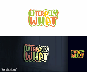 Logo Design by alkaline for LiterallyWhat | Design: #32127788