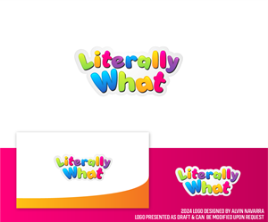 Logo Design by alvinnavarra for LiterallyWhat | Design: #32137294